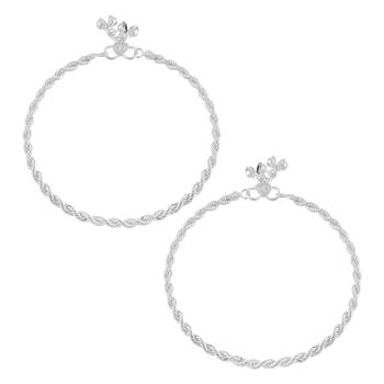 Silver Plated Designer Anklet 2