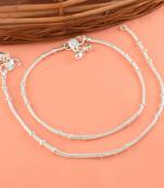 Silver Plated Designer Anklet