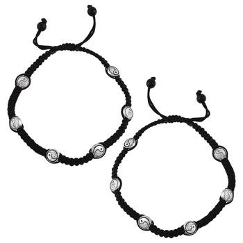Silver Plated Adjustable Thread Anklet 2