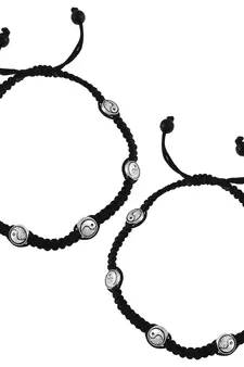 Silver Plated Adjustable Thread Anklet