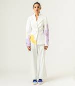 Ivory Lilac Blazer
