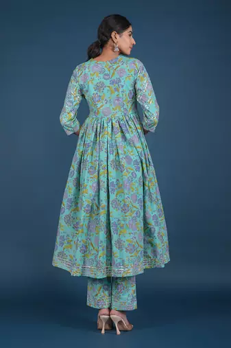 Rohini Cotton Anarkali Set