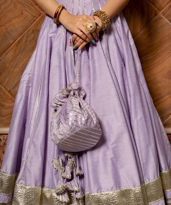 Ibadat Lilac Lehenga Set 5
