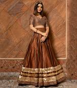 Bani Thani Brown Lehenga Set