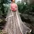 GREY SEQUINS AND THREAD EMBROIDERED SOFT NET FESTIVE & PARTY WEAR SEMI STITCHED LEHENGA