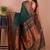 Green Matka Silk Saree With Blouse Piece