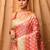 Pink Tanchoi Banarasi Saree With Blouse Piece