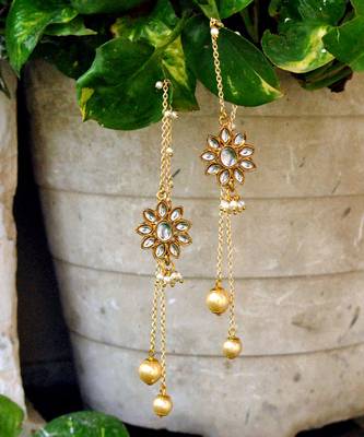 Kundan Kanauti Earrings 3