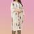 Brown Cotton Ikat Printed Stitched Kurta Suit Set