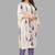 Blue Cotton Ikat Printed Stitched Kurta Suit Set