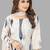 Blue Cotton Ikat Printed Stitched Kurta Suit Set