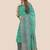 Green Cotton Abstract Printed Stitched Kurta Suit Set