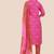 Pink Cotton Abstract Printed Stitched Kurta Suit Set