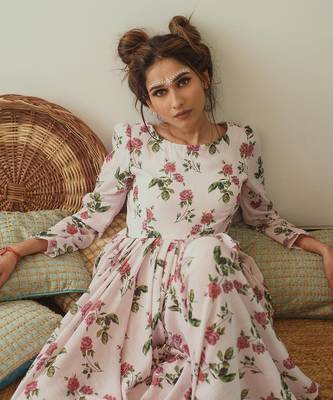 Cowled Soft Pink Berry Jumpsuit 3