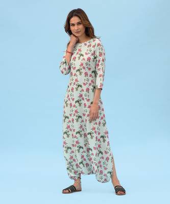 Sage Green Dhoti Jumpsuit 1