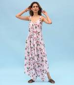 Soft Pink Berry Palazzo Jumpsuit