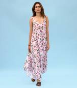 Soft Pink Berry Striped Palazzo Jumpsuit