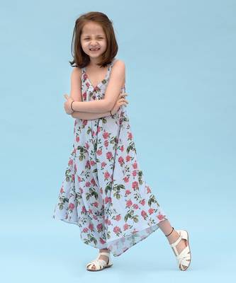 Iceberg Blue Palazzo Jumpsuit Kids 1