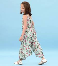 Sage Green Palazzo Jumpsuit Kids