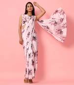 Blush Pink Saree Set