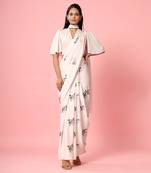 Verbana Pink Saree Set