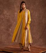 Gotapatti Jacketed Suit Set