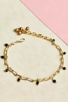 Beads & String Mangalsutra Bracelet