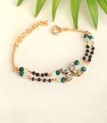 Kundan Bling Mangal Sutra Bracelet