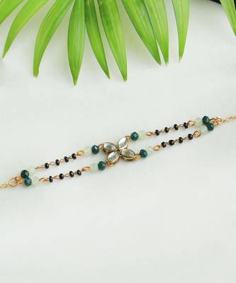 Kundan Bling Mangal Sutra Bracelet 3