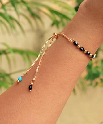 Linked Hoop Mangal Sutra Bracelet 2