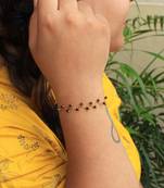 Retro Twist Mangal Sutra Bracelet