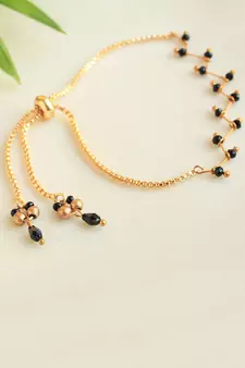 Retro Twist Mangal Sutra Bracelet