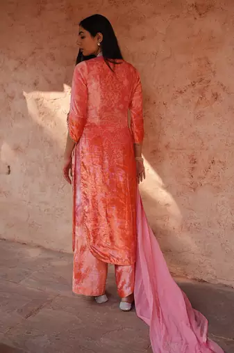 Millennial Pink Kurta Set 