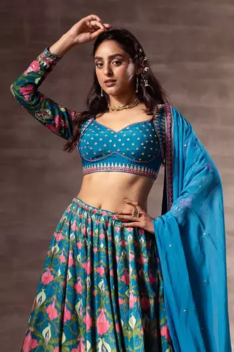 Lotus Pond Lehenga set