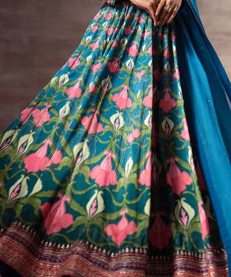Lotus Pond Lehenga set 3