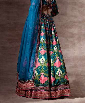 Lotus Pond Lehenga set 5