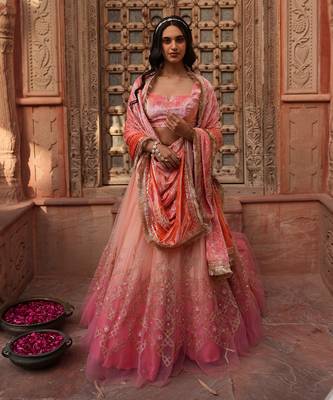 Ombre Lehenga Set 1