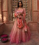 Ombre Lehenga Set