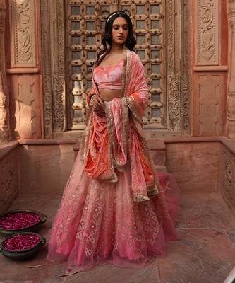 Ombre Lehenga Set 2