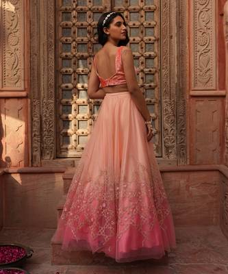 Ombre Lehenga Set 4