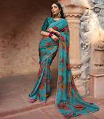 Floral Printed Saree