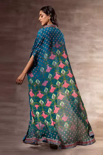 Lotus Chiffon Cape