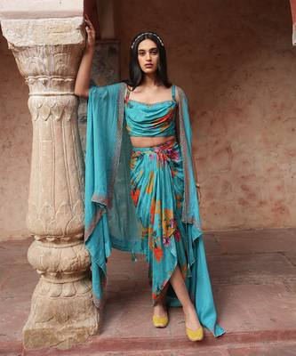 Hand Embroidered Cape 1