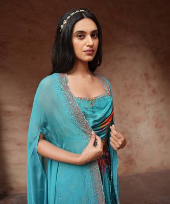 Hand Embroidered Cape 3