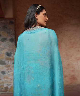 Hand Embroidered Cape 5