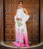 Multicolour Jamna Devi Vanranee Kurti Set