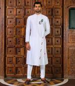 White Aloha Saa Vanraj Kurta Set