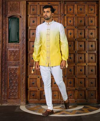 Multicolour Ghanshyam Ji Vanraj Kurta Set 1
