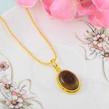 Tiger Eye Pendant 1