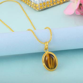 Tiger Eye Pendant 1